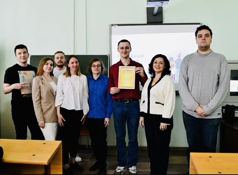 В канун майских праздников, а также в праздничный период доцент кафедры ВИиО Т.В. Гаврилова подготовила и провела ряд образовательных и культурных мероприятий с русскими и иностранными студентами университета.